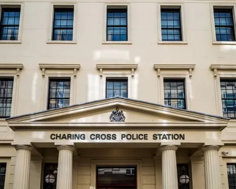 London's Police Force Initiates Investigation into Discriminatory Vandalism at Central London Police Base